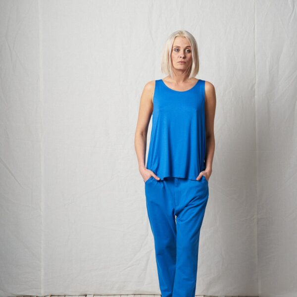 Colpax Low-Rise Cotton Sweat Trousers – Relaxed Fit Lounge Pants