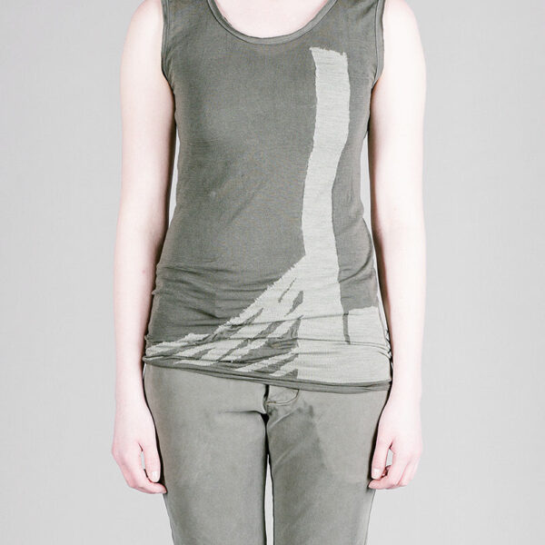 Colpax Intarsia Light Knit Top – Soft Breathable Patterned Tee