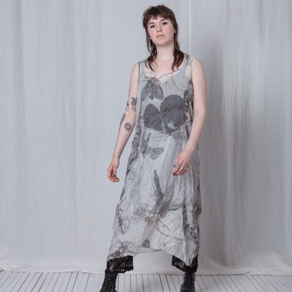 Colpax Sheer Cotton Voile Dress – Lightweight Layered Style