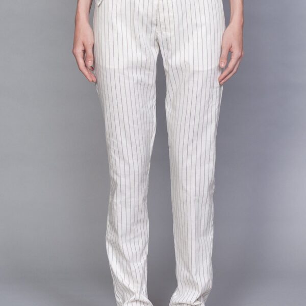 Colpax Stretch Gabardine Straight-Leg Trousers – Tailored Everyday Fit